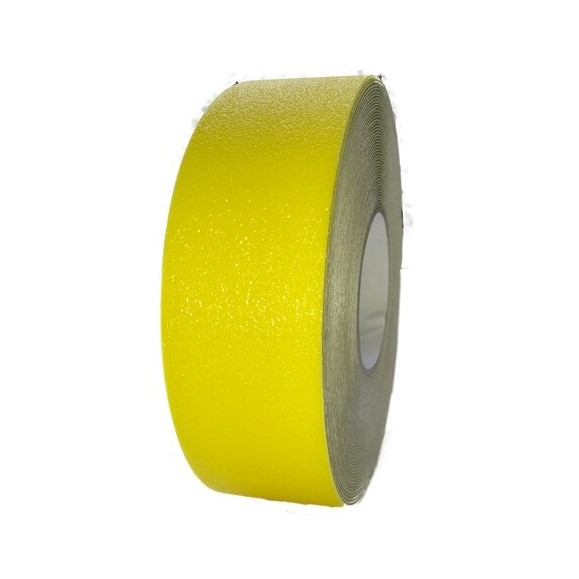 Безабразивная износостойкая лента, ПВХ, флуоресцентная, желтая