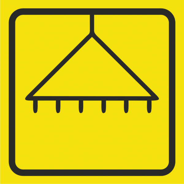 Тактильная пиктограмма «Душ»